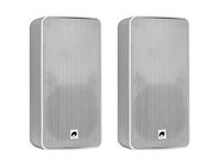 Omnitronic ODP-206 Wandluidspreker 160 W 16 Ω Wit 1 paar - thumbnail