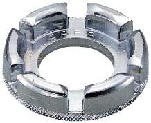 Hozan Nippelspanner rond chroom c-120