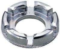 Hozan Nippelspanner rond chroom c-120 - thumbnail