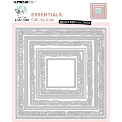 Creative Craftlab • essentials cutting die nested squares blocks