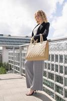 Reisenthel Daily Shopper-Rhombus Ginger - thumbnail