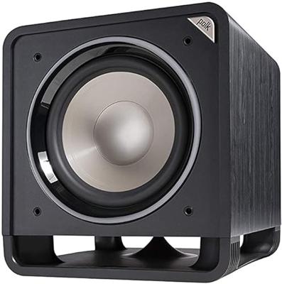 Polk Audio HTS 12 actieve subwoofer voor thuisbioscoop, geluidssystemen en muziek, 12 inch bass box, 400 watt, zwart