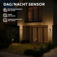 LED volglas LangFilament Rustieklamp 220-240V 4,5W 470lm E27 ST64 Goud 2100K met sensor Calex - Calex - thumbnail