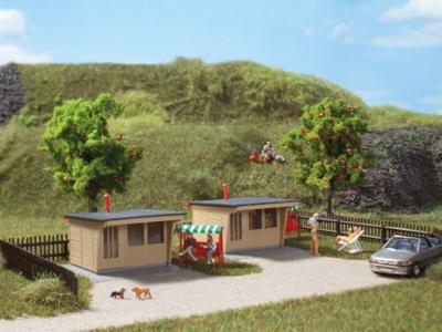 Auhagen 12339 H0 2 bungalows Auhagen 12339 H0 2 bungalows