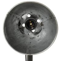 VidaXL Bureaulamp 25 w e27 17x17x60 cm vintage zilverkleurig - thumbnail
