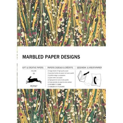 Marbled Paper Designs (Paperback) Marbled Paper Designs (Paperback)