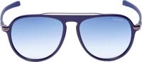 Formula 1 Eyewear zonnebril unisex piloot cat.4 navy/blauw - thumbnail