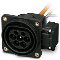 Phoenix Contact 1271966 eMobility laadcontactdoos Type 2 32 A 3-fasig - thumbnail