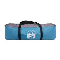 Tunneltent voor gezin 8-persoons waterdicht blauw - thumbnail