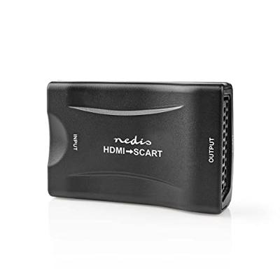 HDMI-Converter | HDMI Input | Scart Female | 1-weg | 1080p | 1.2 Gbps | ABS | Zwart HDMI-Converter | HDMI Input | Scart Female | 1-weg | 1080p | 1.2 Gbps | ABS | Zwart