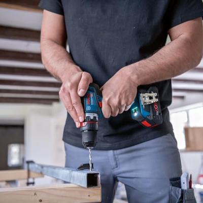 Bosch Professional GSR 18V-90 FC Accu Schroefboormachine FlexiClick 18V 4.0Ah + 4x Hulpstukken in L-Boxx - 06019K6200 - thumbnail
