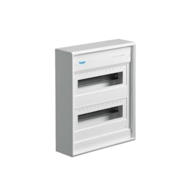 Hager VA24CN Distributiekast Opbouw (op muur) Aantal groepen: 24 Aantal rijen: 2 Inhoud: 1 stuk(s) Hager VA24CN Distributiekast Opbouw (op muur) Aantal groepen: 24 Aantal rijen: 2 Inhoud: 1 stuk(s)