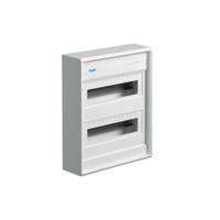 Hager VA24CN Distributiekast Opbouw (op muur) Aantal groepen: 24 Aantal rijen: 2 Inhoud: 1 stuk(s) - thumbnail