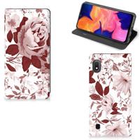 Bookcase Samsung Galaxy A10 Watercolor Flowers - thumbnail