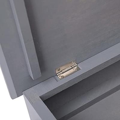 Schoenenkast 50x28x58 cm paulowniahout grijs Schoenenkast 50x28x58 cm paulowniahout grijs