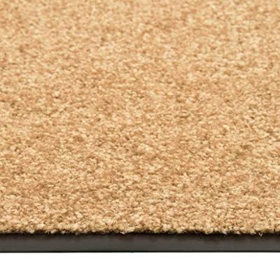 Deurmat wasbaar 60x180 cm crème