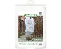 Nature winterhoes met koord h1.50d1m wit - thumbnail