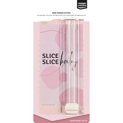 Vaessen Creative • mini papiersnijder 15,3x6,5cm roze