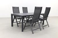 Hartman Roma/Baltimor 180 cm. verstelbare tuinset - 5-delig - thumbnail