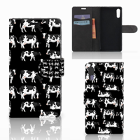 Sony Xperia XZ | Sony Xperia XZs | Telefoonhoesje | Met pasjeshouder | Koetjes - thumbnail