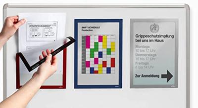Durable Magneetkader | DIN A4 donkerblauw | magneethoudend | 5 stuks in zak - 486907 486907 - thumbnail