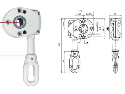 Oogwindwerk Geiger 1:9