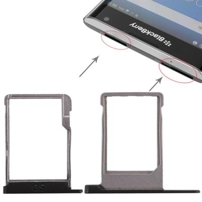 SIM-kaarthouder + Micro SD Card lade voor Blackberry Priv (zwart)