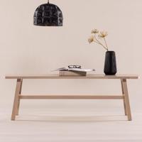 Nohr Halbank 'Akio' Rubberhout, 140cm - thumbnail