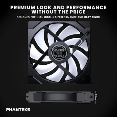 Phanteks PH-F140M25_G2_DBK01_3P PC-ventilator