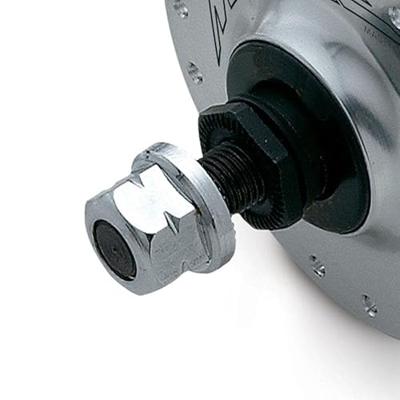 MICHE achsmutter axle nut 9x1 fr.wheel