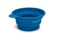 Beeztees - Hondenvoerbak - Inklapbaar - Blauw - 17x15 cm - thumbnail