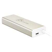 j5create USB 3.1 Type-C-poort met SD/Micro SD-kaartlezer JCH347Adapterdongle met 3 USB 3.1/3.0/2.0-poorten, voor Chromebook/MacBook/en meer USB Type C-apparaten - thumbnail
