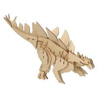 Houten Bouwpakket Dino 3D Stegosaurus - thumbnail