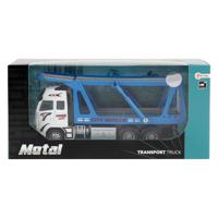 Toi-Toys Metal pull back auto transporter 1:38 - thumbnail