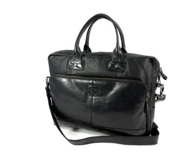 1 vaks werktas schoudertas zwart 1 vaks werktas schoudertas zwart