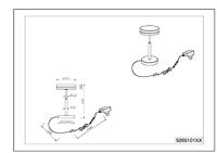 Trio TafellampFranklin 25cm RVS - 526510107 - thumbnail