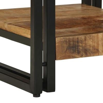 Salontafel Bruin 40 x 40 x 38 cm Massief Mango Hout