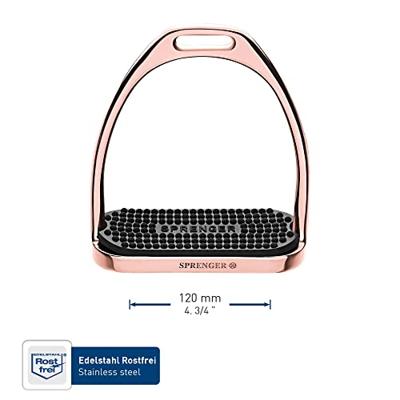 HS Sprenger Fillis stijgbeugels roségoud maat:12