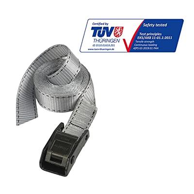 Masterlock Single pack lashing strap 5m - colour : grey - 3112EURDAT