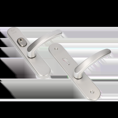 AMI Veiligheidsbeslag 378 Rotaveer250/50/15 Kt72 Omkeer /Profielcilinder 72 Omkeer F1 Deurdikte 38/42 Mm. - 656531