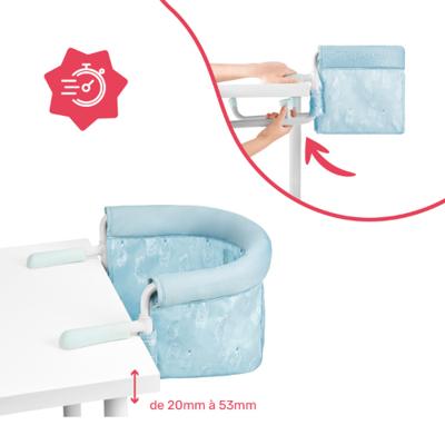 Tafelstoel BADABULLE blauw