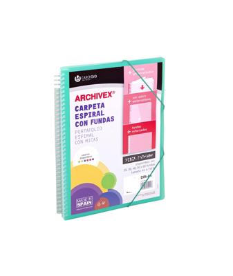 Organiser Map Carchivo ARCHIVEX STAR Groen A4