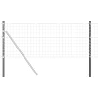 Hekpalen 12 pcs Grijs 50 cm Poedergecoat staal - thumbnail