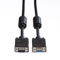 ROLINE VGA kabel HD15 ST - BU met ferrietkern, 3 m - thumbnail