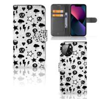 Telefoonhoesje met Naam Apple iPhone 13 Silver Punk - thumbnail