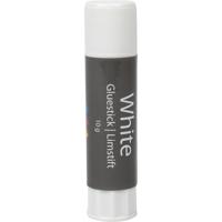 Creativ Company Witte lijmstift, rond, 10 gr, 1 stuk - thumbnail