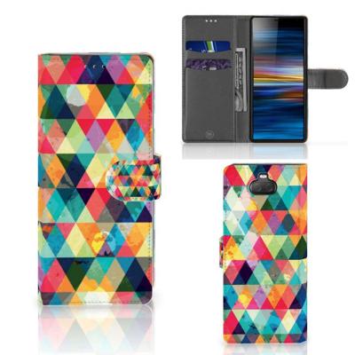 Sony Xperia 10 | Telefoon Hoesje | Geruit