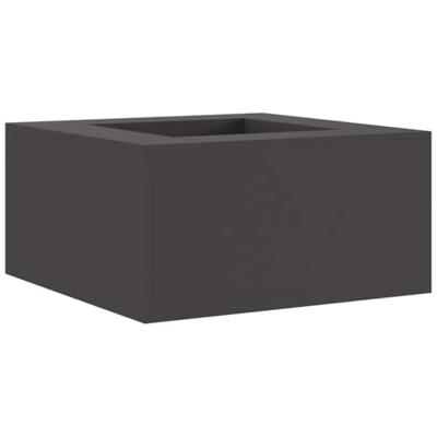 Vuurkorf Zwart 80 x 80 x 40 cm Koudgewalst staal