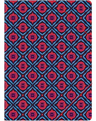 Cedon Elastomap Meisjes 22 X 31 Cm Karton Blauw/rood Cedon Elastomap Meisjes 22 X 31 Cm Karton Blauw/rood