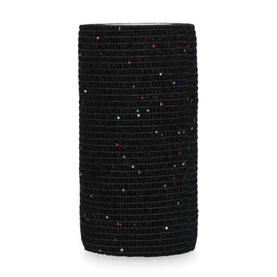 Bandage Animal Zwart Glitter 10 cm